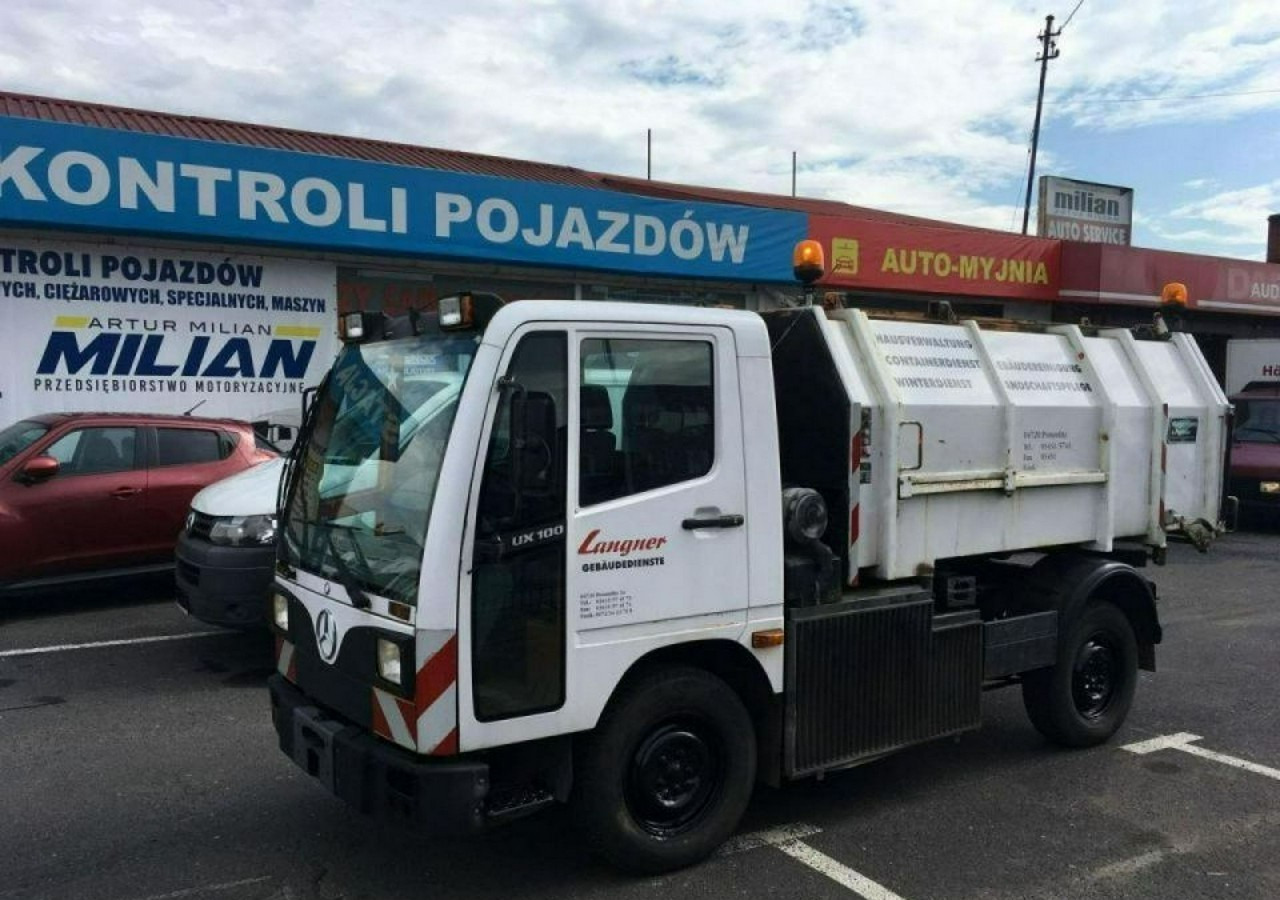 Inna Inny Unimog UX100 Śmieciarka wywrotka prasa - Auto na odvoz odpadu: obrázok 1 Inna Inny Unimog UX100 Śmieciarka wywrotka prasa - Auto na odvoz odpadu: obrázok 1