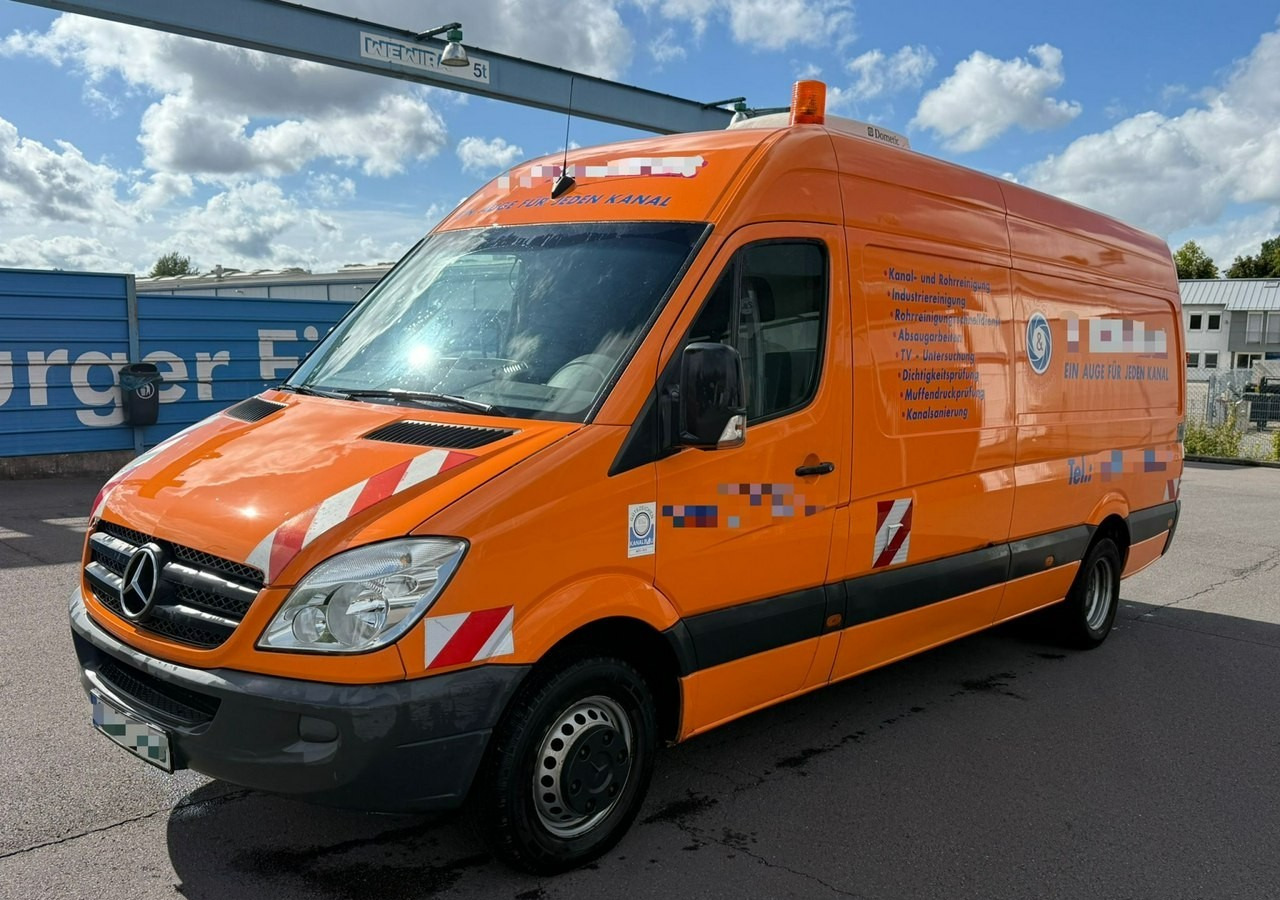 Mercedes-Benz Sprinter Sprinter Kanalizacja inspekcja kanałów wuko asenizacyjny Kamero wóz - Komunálne/ Špeciálne stroje, Furgon: obrázok 1 Mercedes-Benz Sprinter Sprinter Kanalizacja inspekcja kanałów wuko asenizacyjny Kamero wóz - Komunálne/ Špeciálne stroje, Furgon: obrázok 1