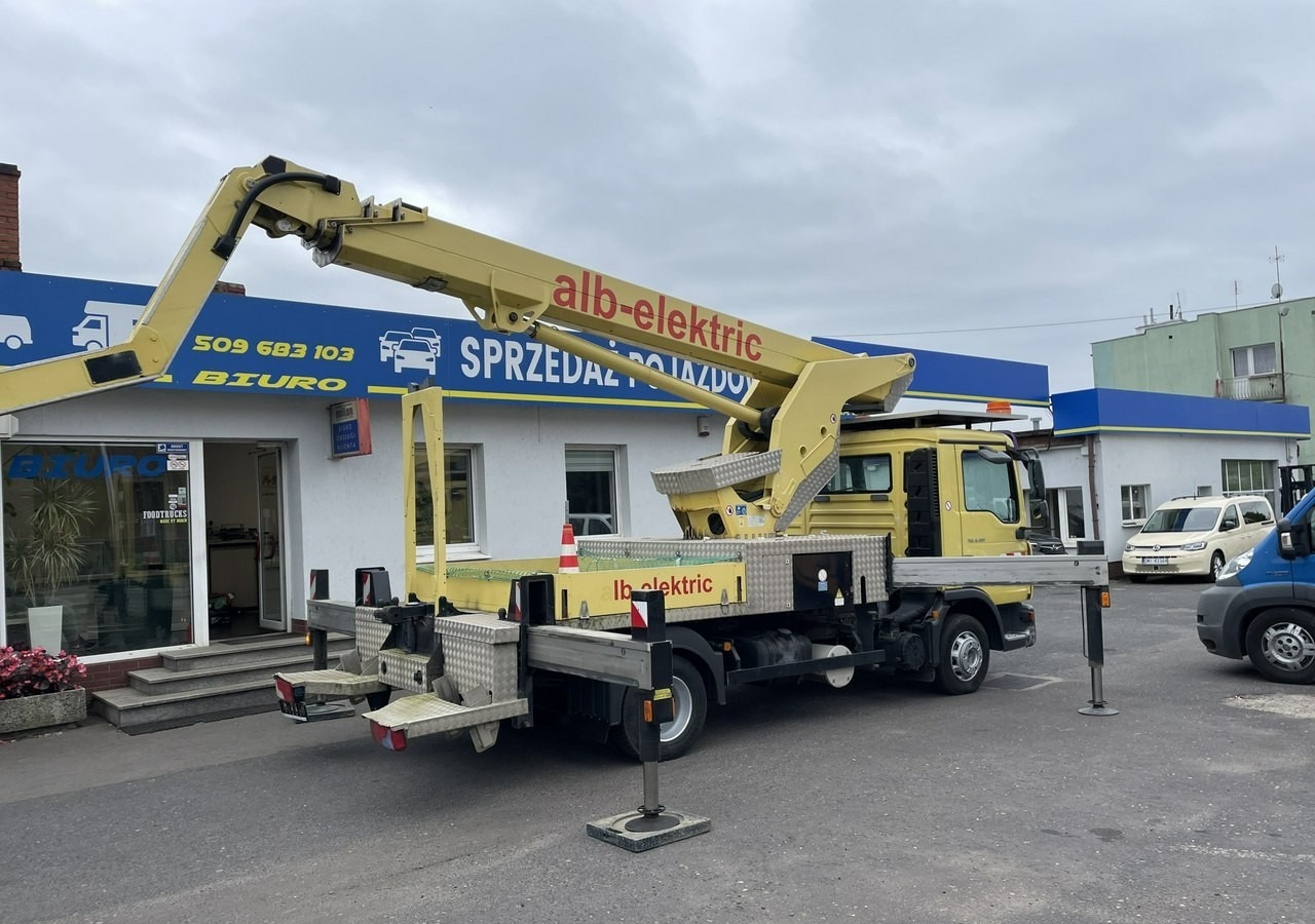 MAN Inny MAN Man TGL 8.180 Podnośnik koszowy 27m RUTHMANN T270 Zwyżka 2008 - Automobilová plošina: obrázok 2 MAN Inny MAN Man TGL 8.180 Podnośnik koszowy 27m RUTHMANN T270 Zwyżka 2008 - Automobilová plošina: obrázok 2