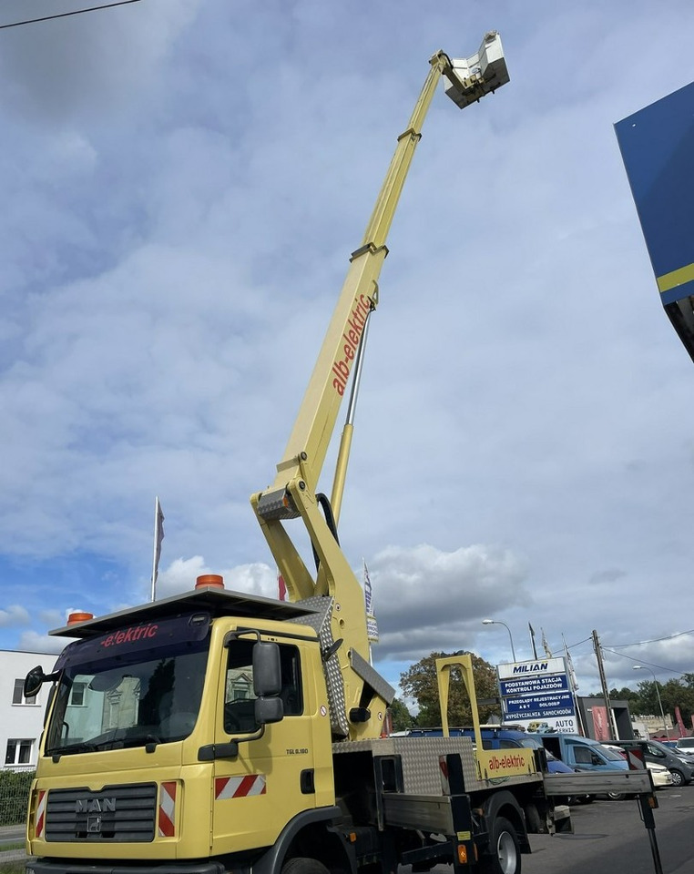 MAN Inny MAN Man TGL 8.180 Podnośnik koszowy 27m RUTHMANN T270 Zwyżka 2008 - Automobilová plošina: obrázok 3 MAN Inny MAN Man TGL 8.180 Podnośnik koszowy 27m RUTHMANN T270 Zwyżka 2008 - Automobilová plošina: obrázok 3