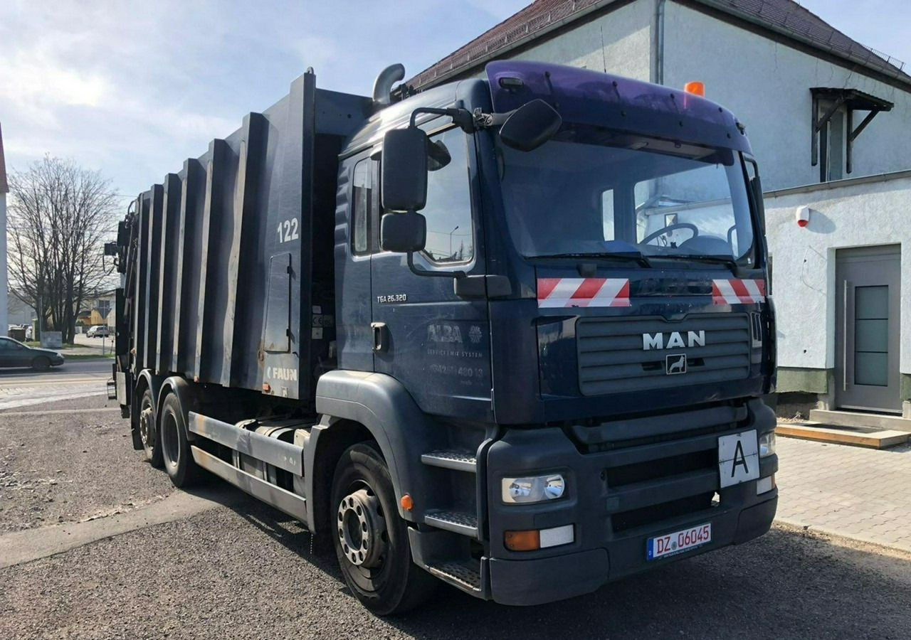 MAN Inny MAN TGA 26.320 Śmieciarka Powerpress 525 FAUN 2008 - Auto na odvoz odpadu: obrázok 2 MAN Inny MAN TGA 26.320 Śmieciarka Powerpress 525 FAUN 2008 - Auto na odvoz odpadu: obrázok 2