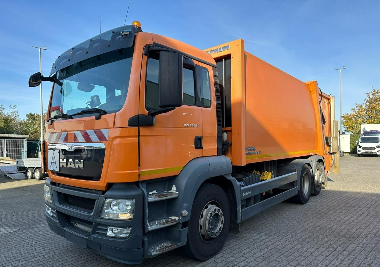 MAN Inny MAN TGS 26.320 FAUN VARIOPRESS Śmieciarka Prasa Model 2014 - Auto na odvoz odpadu: obrázok 1 MAN Inny MAN TGS 26.320 FAUN VARIOPRESS Śmieciarka Prasa Model 2014 - Auto na odvoz odpadu: obrázok 1