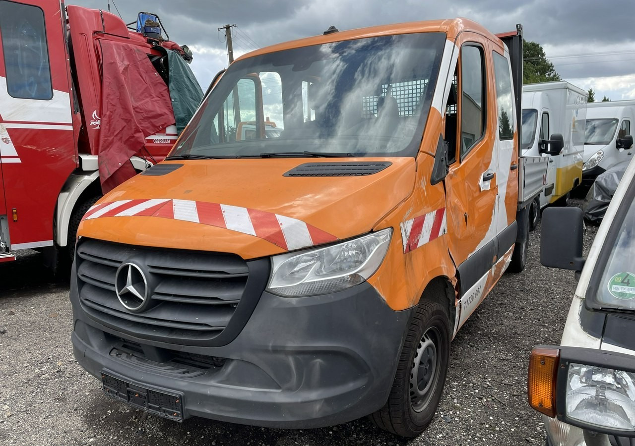 Mercedes-Benz Sprinter Sprinter 314 Dokka Brygadówka 7-oso doka Klim skrzynia rama Model 20 - Dodávka valník, Dodávkа s dvojitou kabínou: obrázok 1 Mercedes-Benz Sprinter Sprinter 314 Dokka Brygadówka 7-oso doka Klim skrzynia rama Model 20 - Dodávka valník, Dodávkа s dvojitou kabínou: obrázok 1