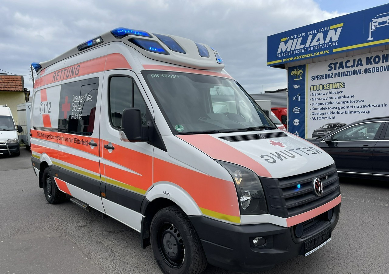 Volkswagen Crafter Crafter 2.0-163KM Karetka Ambulans Wyposażony Model 2016 - Sanitka: obrázok 2 Volkswagen Crafter Crafter 2.0-163KM Karetka Ambulans Wyposażony Model 2016 - Sanitka: obrázok 2