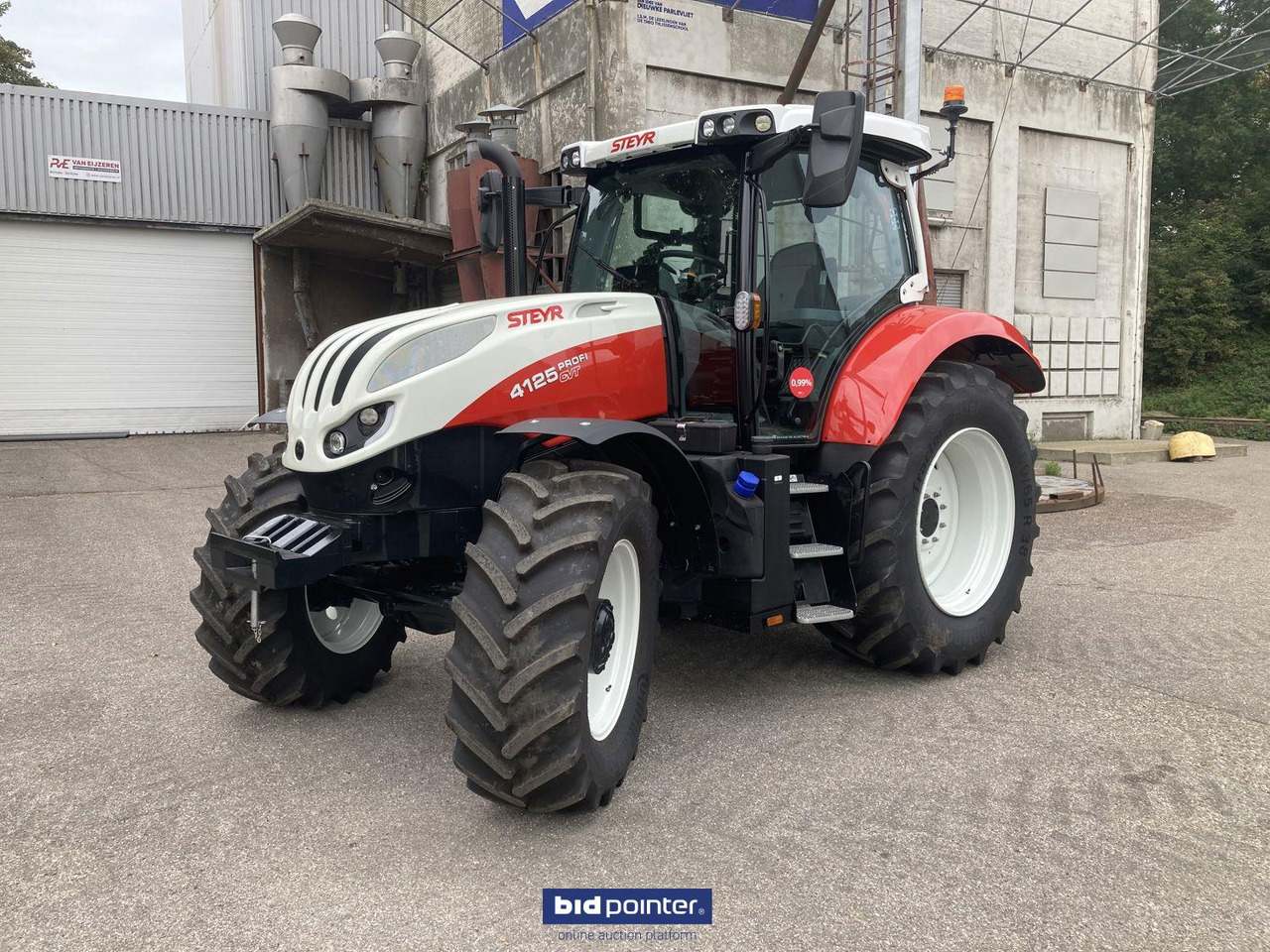 Steyr 4125 profi CVT - Traktor: obrázok 1 Steyr 4125 profi CVT - Traktor: obrázok 1