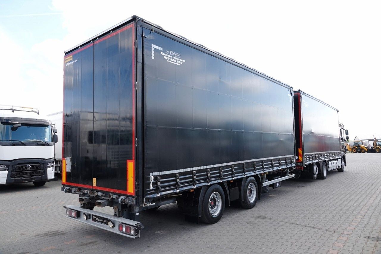 DAF XF 480 / ZESTAW TANDEM / 120 M3 / PRZEJAZDOWY / - Plachtové nákladné vozidlo: obrázok 3 DAF XF 480 / ZESTAW TANDEM / 120 M3 / PRZEJAZDOWY / - Plachtové nákladné vozidlo: obrázok 3