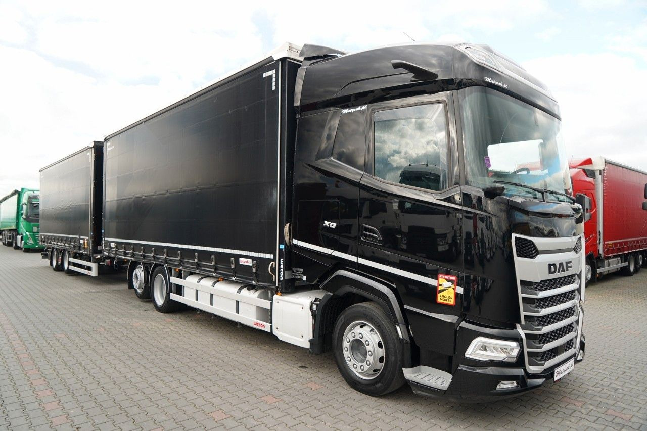 DAF XG 480 / ZESTAW TANDEM / 120 M3 / PRZEJAZDOWY / - Plachtové nákladné vozidlo: obrázok 4 DAF XG 480 / ZESTAW TANDEM / 120 M3 / PRZEJAZDOWY / - Plachtové nákladné vozidlo: obrázok 4