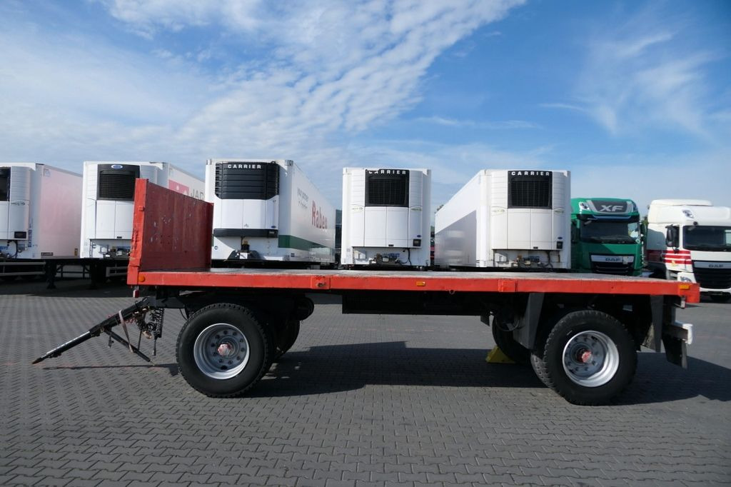 Hüffermann CODER / PRZYCZEPA DO BUDOWLANKI / Długość : 6 M - Plošinový/ Valníkový príves: obrázok 4 Hüffermann CODER / PRZYCZEPA DO BUDOWLANKI / Długość : 6 M - Plošinový/ Valníkový príves: obrázok 4