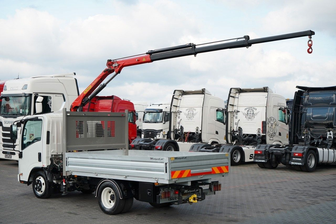 Isuzu M21 / 120 KM / SKRZYNIOWY 3,25 M / BLIŹNIAK / + - Auto s hydraulickou rukou, Valníkový/ Plošinový nákladný automobil: obrázok 5 Isuzu M21 / 120 KM / SKRZYNIOWY 3,25 M / BLIŹNIAK / + - Auto s hydraulickou rukou, Valníkový/ Plošinový nákladný automobil: obrázok 5