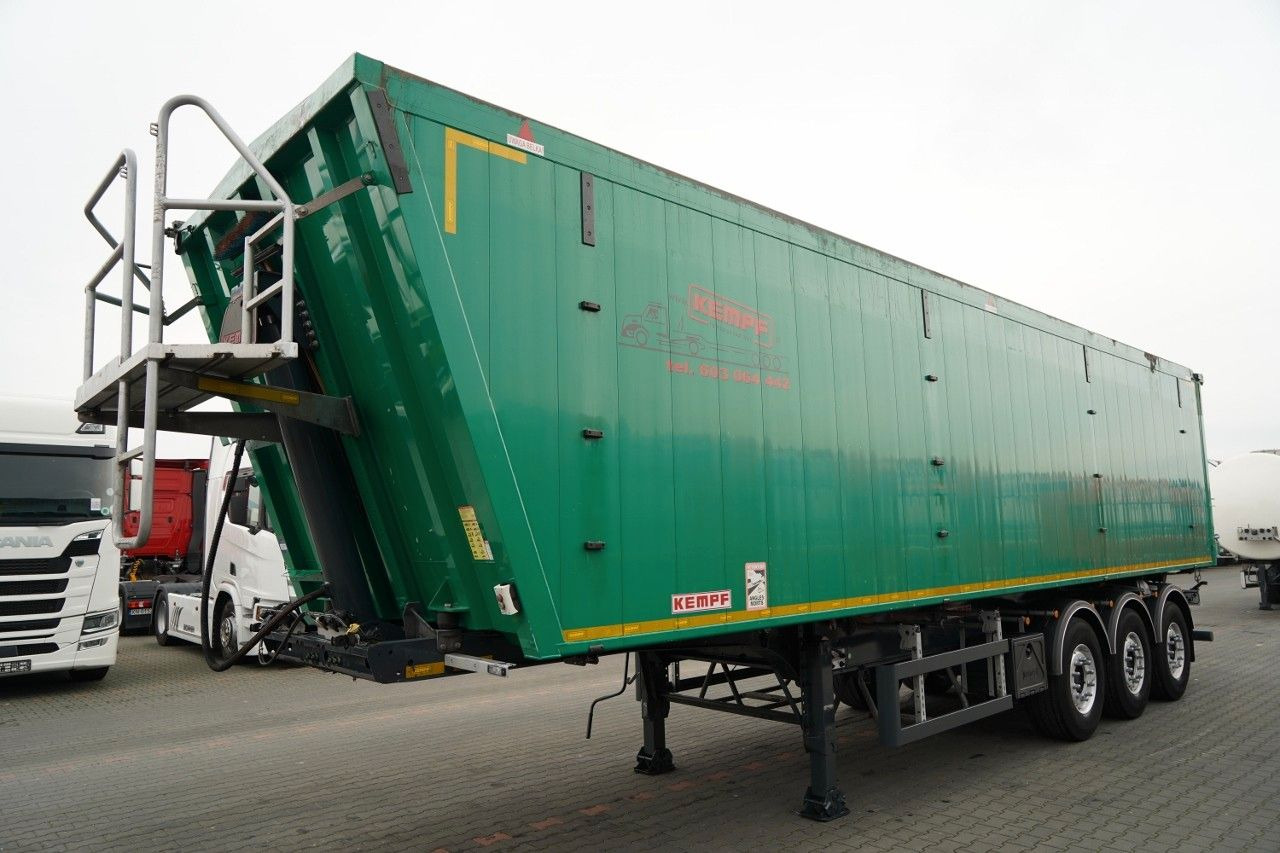 Kempf WYWROTKA 60m3 / KLAPO DRZWI / OŚ PODNOSZONA / 20 - Náves sklápěcí: obrázok 4 Kempf WYWROTKA 60m3 / KLAPO DRZWI / OŚ PODNOSZONA / 20 - Náves sklápěcí: obrázok 4