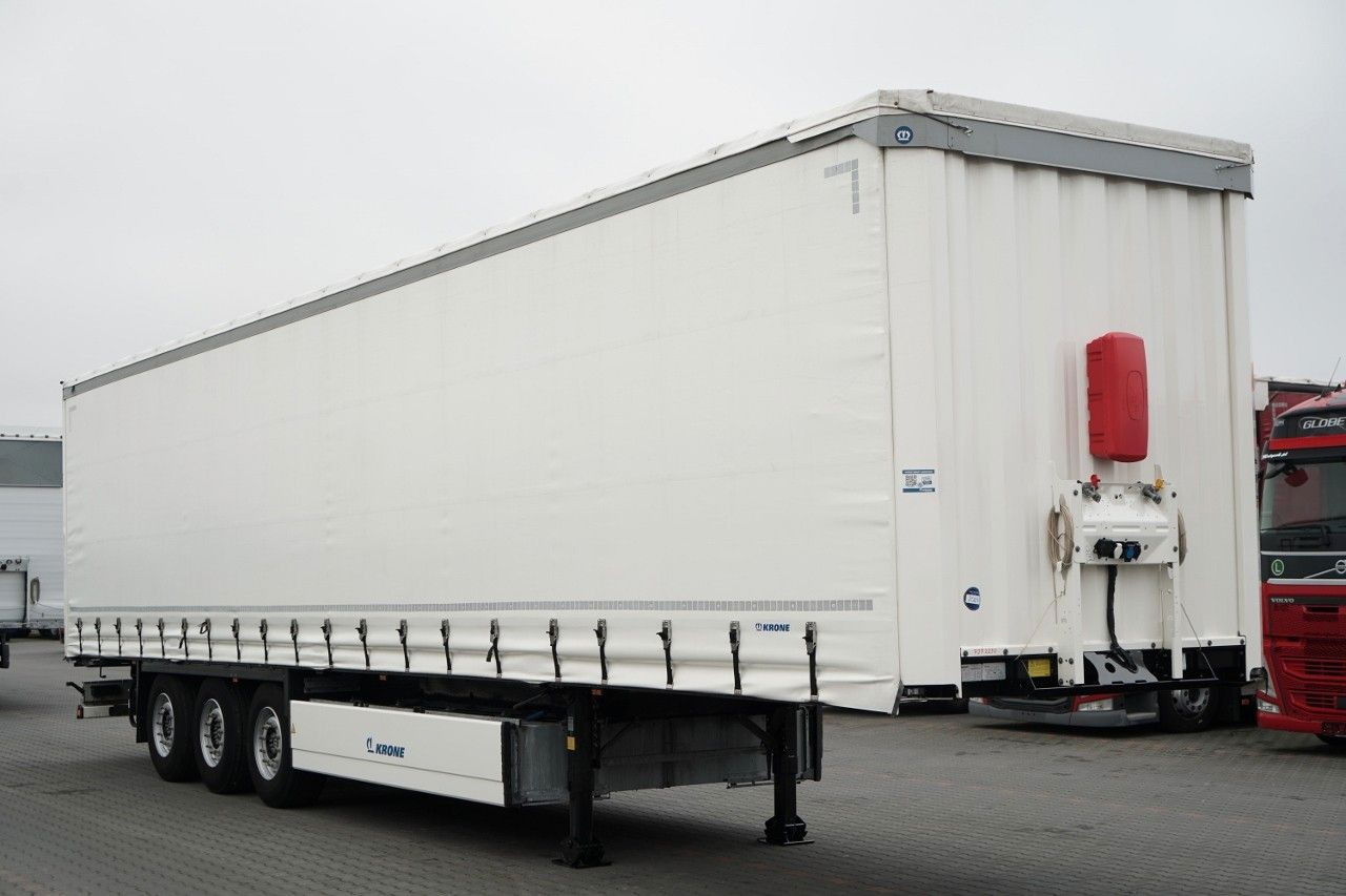 Krone FIRANKA / 2024 ROK / KOSZ NA PALETY / 2 OSIE POD - Plachtový náves: obrázok 1 Krone FIRANKA / 2024 ROK / KOSZ NA PALETY / 2 OSIE POD - Plachtový náves: obrázok 1