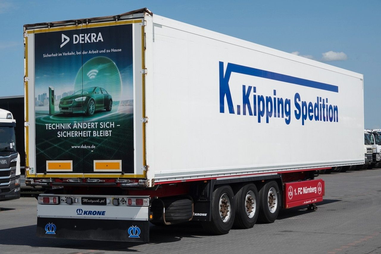 Krone KONTENER / KOFFER / DOPPELSTOCK / PALECIARA / OŚ - Náves chladírenské: obrázok 4 Krone KONTENER / KOFFER / DOPPELSTOCK / PALECIARA / OŚ - Náves chladírenské: obrázok 4