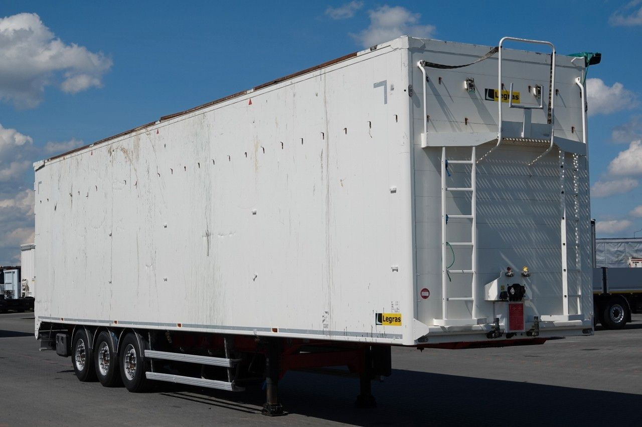 Legras RUCHOMA PODŁOGA / WALKING FLOOR / 98 m3 / OPONY - Náves s posuvnou podlahou: obrázok 4 Legras RUCHOMA PODŁOGA / WALKING FLOOR / 98 m3 / OPONY - Náves s posuvnou podlahou: obrázok 4