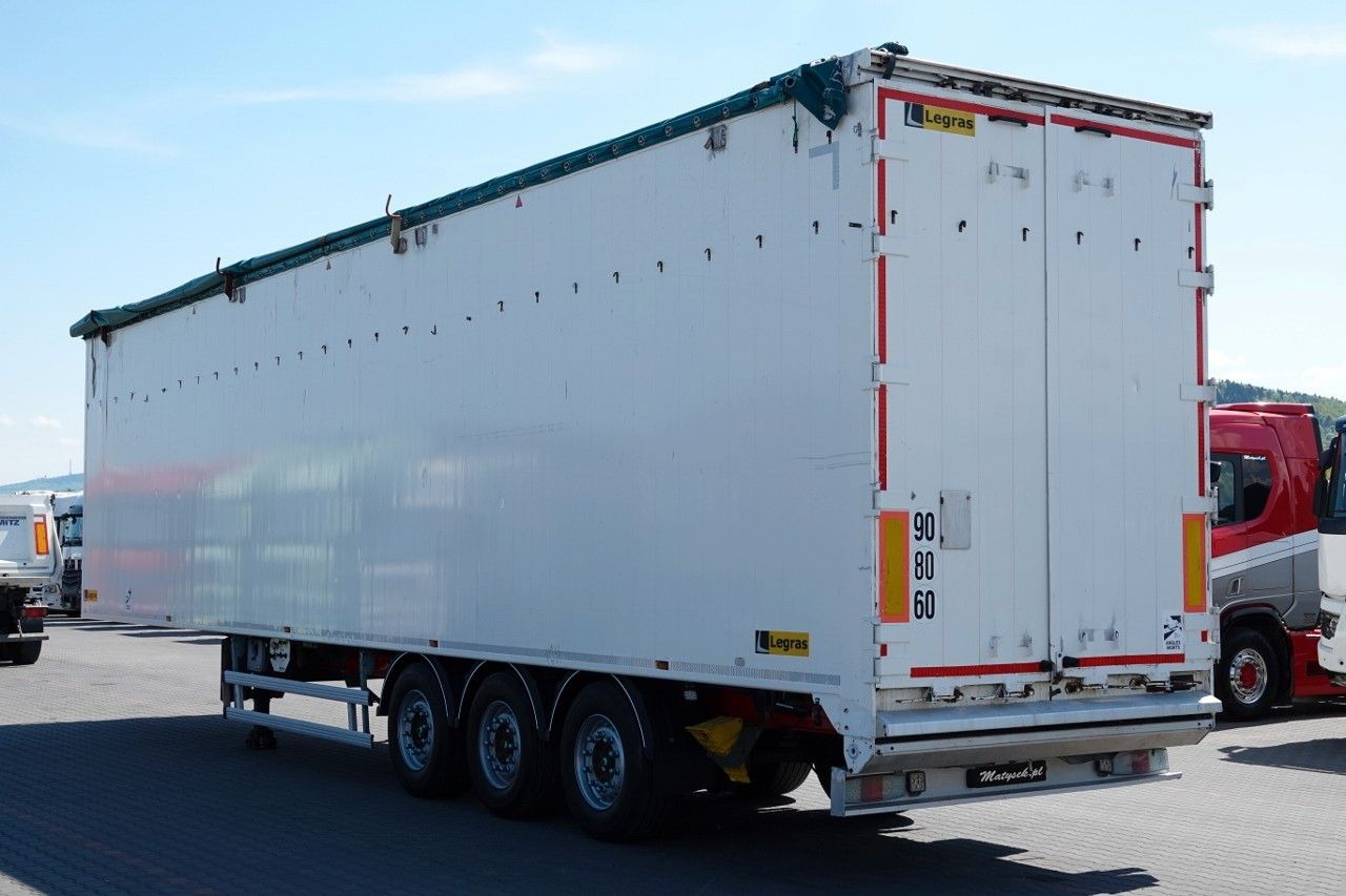 Legras RUCHOMA PODŁOGA / WALKING FLOOR / 98 m3 / OPONY - Náves s posuvnou podlahou: obrázok 2 Legras RUCHOMA PODŁOGA / WALKING FLOOR / 98 m3 / OPONY - Náves s posuvnou podlahou: obrázok 2