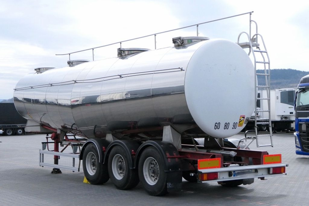 Menci ETA / FOOD LIQUID TANK TRAILER/32000 L/ 4 CHAMBE - Cisternový náves: obrázok 5 Menci ETA / FOOD LIQUID TANK TRAILER/32000 L/ 4 CHAMBE - Cisternový náves: obrázok 5
