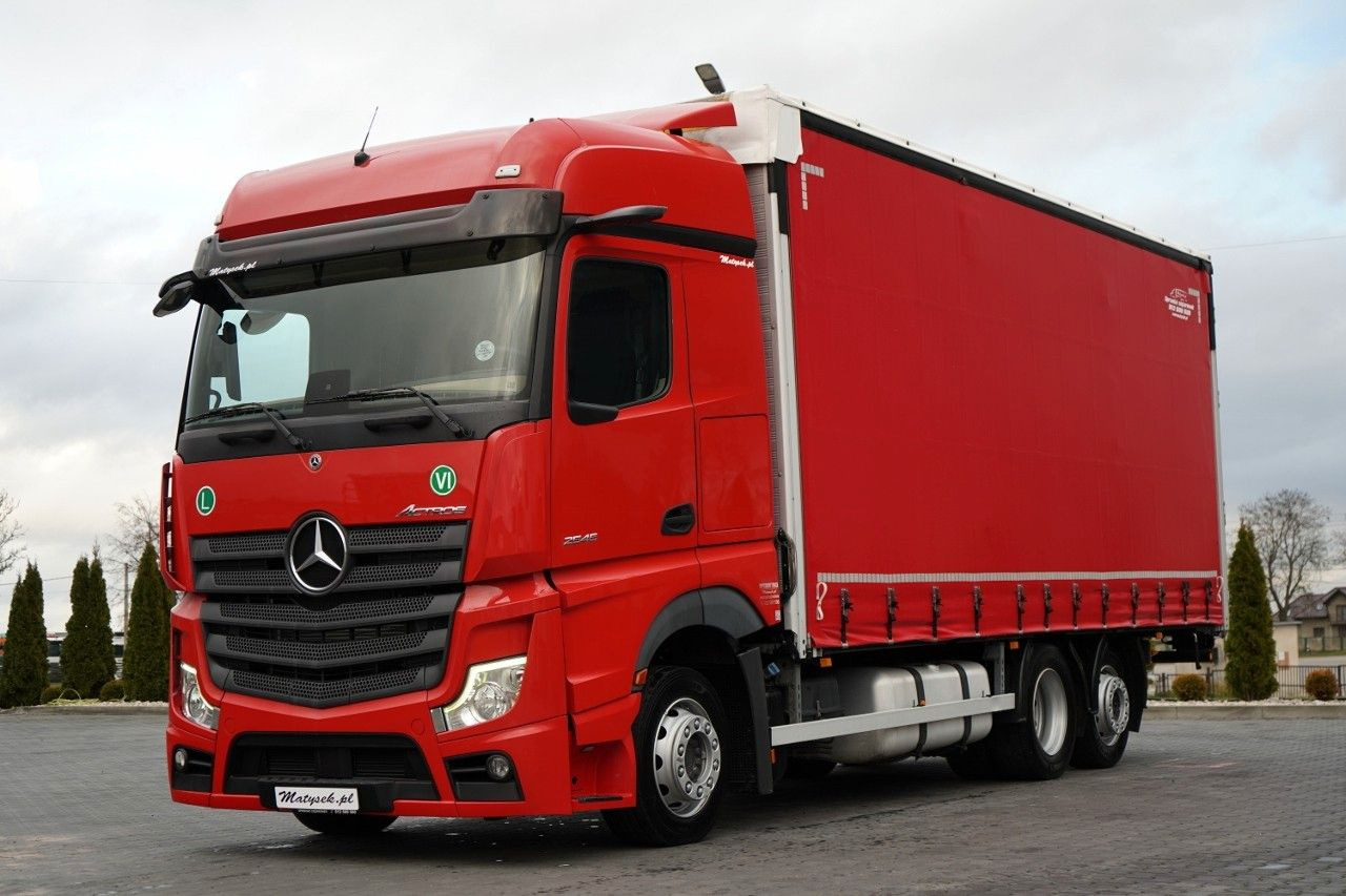 Mercedes-Benz ACTROS / 2545 / SOLÓWKA / 6x2 / I-PARK COOL / - Plachtové nákladné vozidlo: obrázok 1 Mercedes-Benz ACTROS / 2545 / SOLÓWKA / 6x2 / I-PARK COOL / - Plachtové nákladné vozidlo: obrázok 1