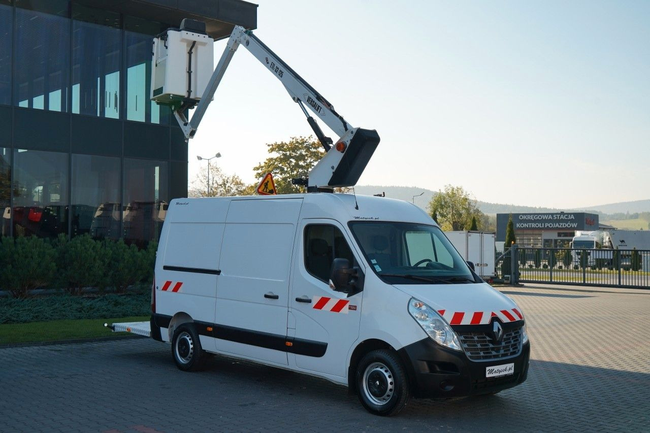 Renault MASTER / PODNOŚNIK KOSZOWY - 10.5 m / BLASZAK + - Automobilová plošina: obrázok 1 Renault MASTER / PODNOŚNIK KOSZOWY - 10.5 m / BLASZAK + - Automobilová plošina: obrázok 1