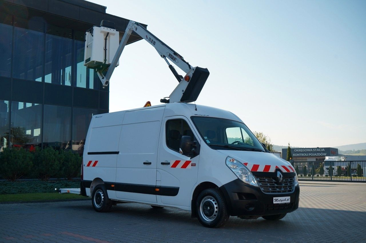Renault MASTER / PODNOŚNIK KOSZOWY - 10.5 m / BLASZAK + - Automobilová plošina: obrázok 2 Renault MASTER / PODNOŚNIK KOSZOWY - 10.5 m / BLASZAK + - Automobilová plošina: obrázok 2
