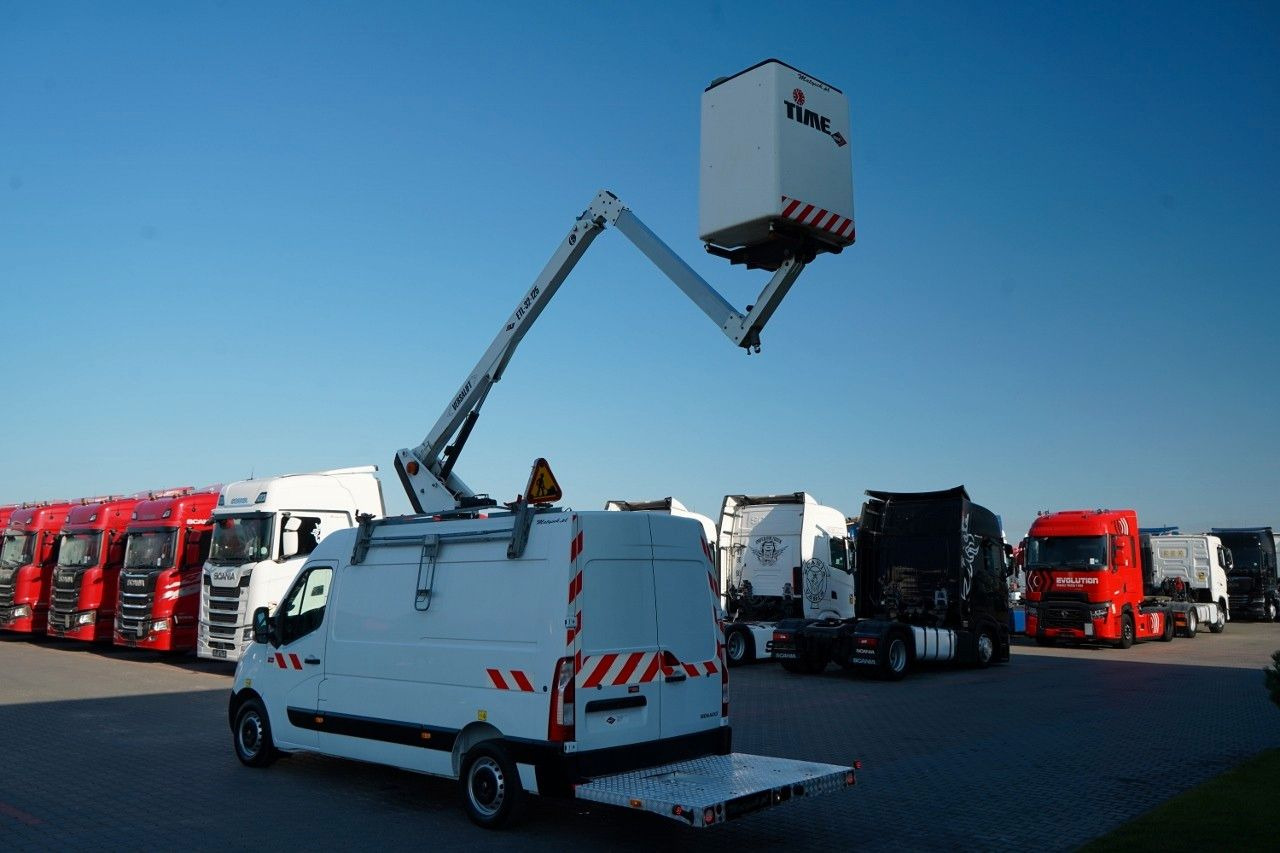 Renault MASTER / PODNOŚNIK KOSZOWY - 10.5 m / BLASZAK + - Automobilová plošina: obrázok 5 Renault MASTER / PODNOŚNIK KOSZOWY - 10.5 m / BLASZAK + - Automobilová plošina: obrázok 5