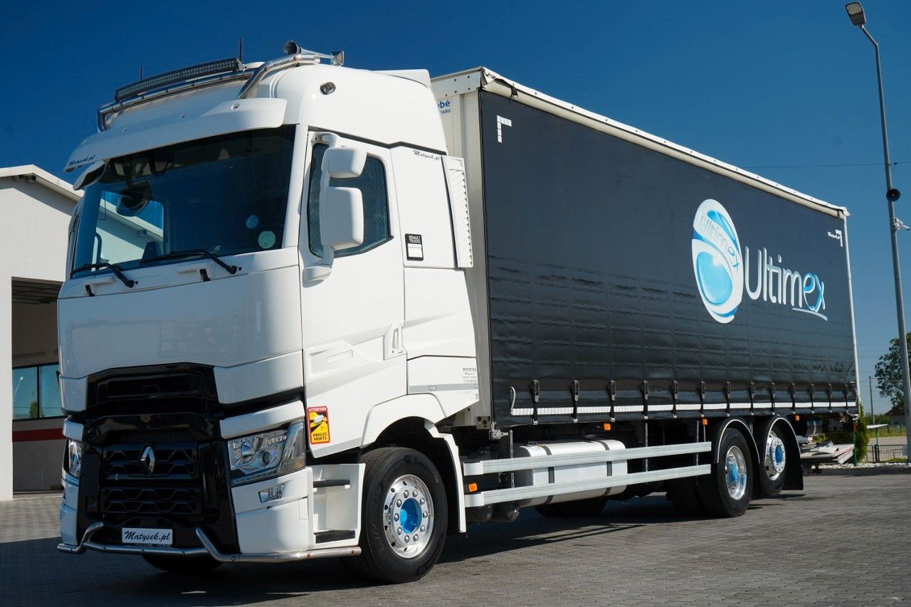 Renault T 440 / 6X2 / SOLÓWKA / FIRANKA 9.5 M / I-PARK - Plachtové nákladné vozidlo: obrázok 1 Renault T 440 / 6X2 / SOLÓWKA / FIRANKA 9.5 M / I-PARK - Plachtové nákladné vozidlo: obrázok 1