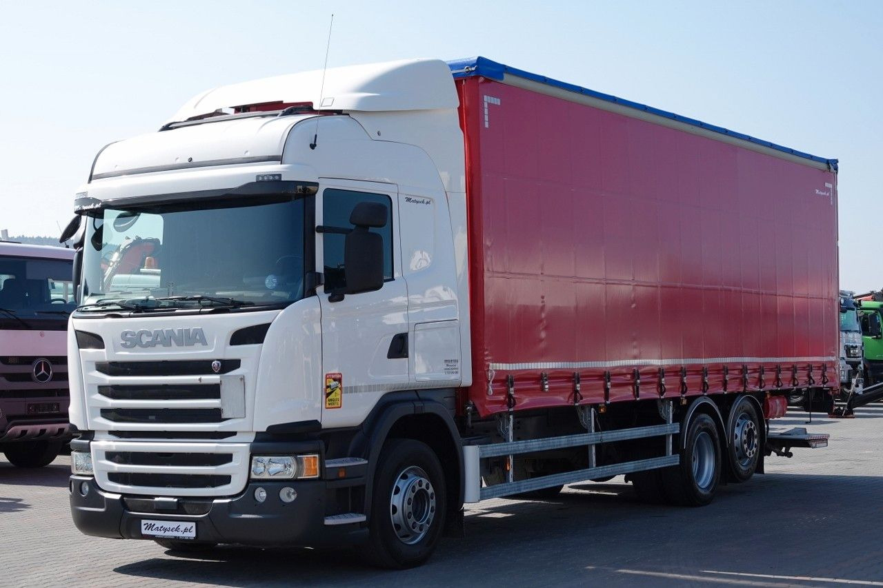 Scania G 320 / 6x2 / FIRANKA- 9 M / + WINDA ZAŁADOWCZA - Plachtové nákladné vozidlo: obrázok 2 Scania G 320 / 6x2 / FIRANKA- 9 M / + WINDA ZAŁADOWCZA - Plachtové nákladné vozidlo: obrázok 2
