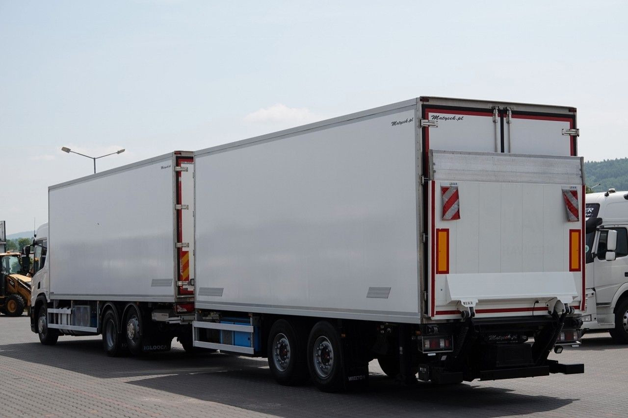 Scania P 410 / CHŁODNIA / ZESTAW TANDEM / PRZEJAZDOWY / - Chladirenské nákladné vozidlo: obrázok 4 Scania P 410 / CHŁODNIA / ZESTAW TANDEM / PRZEJAZDOWY / - Chladirenské nákladné vozidlo: obrázok 4