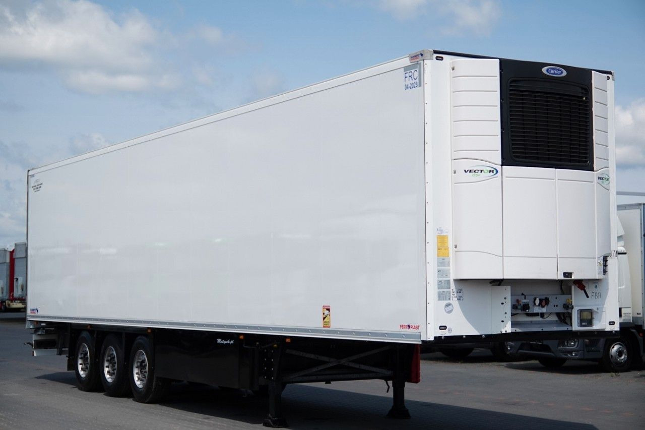 Schmitz Cargobull CHŁODNIA / AGREGAT CARRIER VECTOR 1550 / DOPPELS - Náves chladírenské: obrázok 1 Schmitz Cargobull CHŁODNIA / AGREGAT CARRIER VECTOR 1550 / DOPPELS - Náves chladírenské: obrázok 1