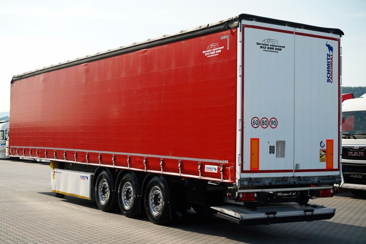 Schmitz Cargobull FIRANKA / STANDARD / 2x OŚ PODNOSZONA / WINDA / - Plachtový náves: obrázok 3 Schmitz Cargobull FIRANKA / STANDARD / 2x OŚ PODNOSZONA / WINDA / - Plachtový náves: obrázok 3