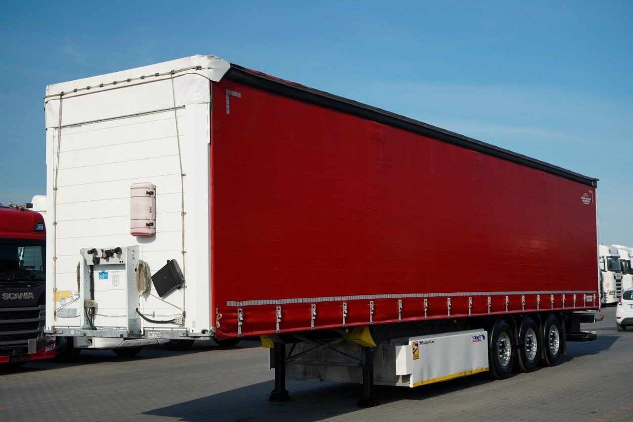 Schmitz Cargobull FIRANKA / STANDARD / 2x OŚ PODNOSZONA / WINDA / - Plachtový náves: obrázok 2 Schmitz Cargobull FIRANKA / STANDARD / 2x OŚ PODNOSZONA / WINDA / - Plachtový náves: obrázok 2