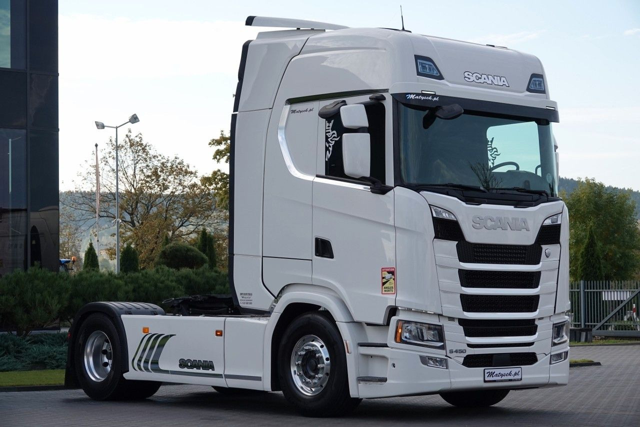 Scania S 450 / RETARDER /2018 ROK / NAVI / ALUFELGI / O - Ťahač: obrázok 1 Scania S 450 / RETARDER /2018 ROK / NAVI / ALUFELGI / O - Ťahač: obrázok 1