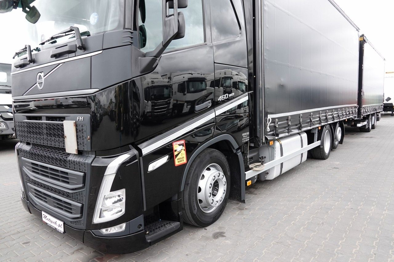 Volvo FH 460 / I-SAVE / XXL / ZESTAW TANDEM PRZEJAZDOW - Plachtové nákladné vozidlo: obrázok 5 Volvo FH 460 / I-SAVE / XXL / ZESTAW TANDEM PRZEJAZDOW - Plachtové nákladné vozidlo: obrázok 5