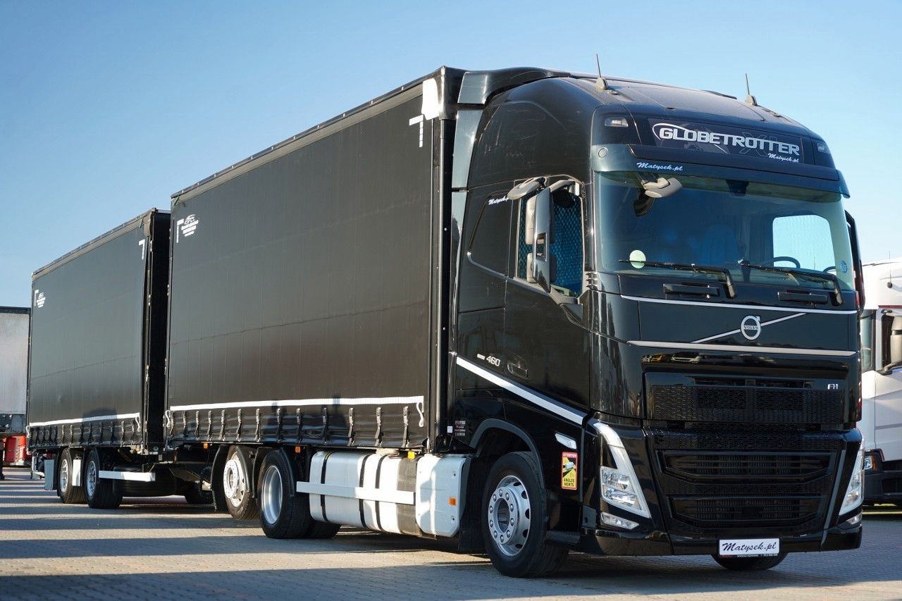 Volvo FH 460 / ZESTAW TANDEM / 120 M3 / PRZEJAZDOWY / - Plachtové nákladné vozidlo: obrázok 4 Volvo FH 460 / ZESTAW TANDEM / 120 M3 / PRZEJAZDOWY / - Plachtové nákladné vozidlo: obrázok 4