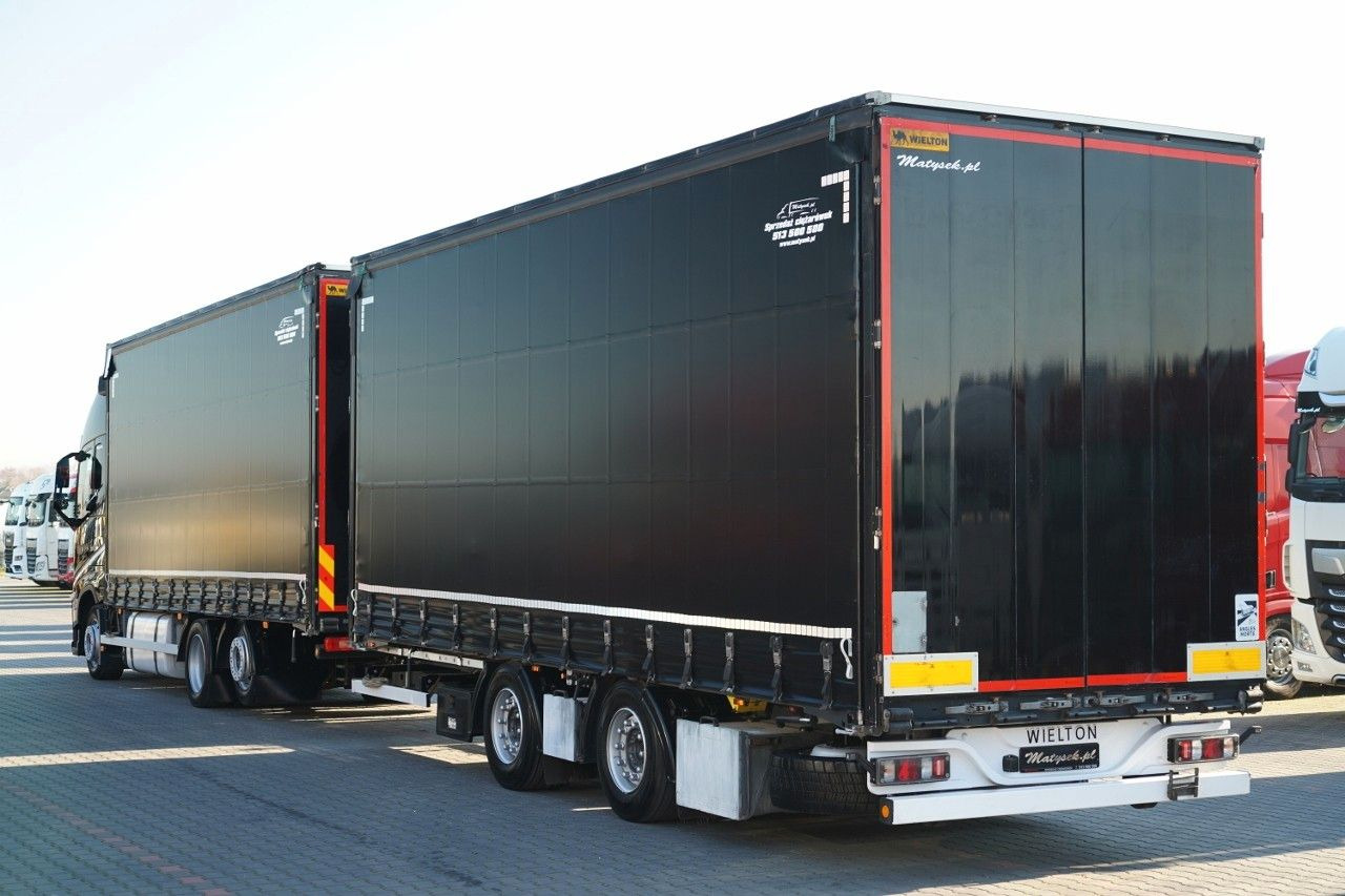 Volvo FH 460 / ZESTAW TANDEM / 120 M3 / PRZEJAZDOWY / - Plachtové nákladné vozidlo: obrázok 2 Volvo FH 460 / ZESTAW TANDEM / 120 M3 / PRZEJAZDOWY / - Plachtové nákladné vozidlo: obrázok 2