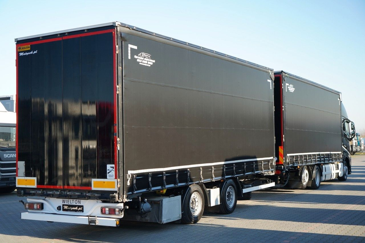 Volvo FH 460 / ZESTAW TANDEM / 120 M3 / PRZEJAZDOWY / - Plachtové nákladné vozidlo: obrázok 3 Volvo FH 460 / ZESTAW TANDEM / 120 M3 / PRZEJAZDOWY / - Plachtové nákladné vozidlo: obrázok 3