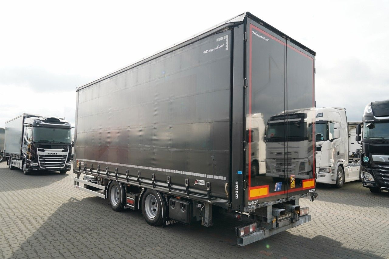 Wecon PRZYCZEPA - 7,7 M / TANDEM / PRZEJAZDOWA / OŚ - Plachtový príves: obrázok 3 Wecon PRZYCZEPA - 7,7 M / TANDEM / PRZEJAZDOWA / OŚ - Plachtový príves: obrázok 3