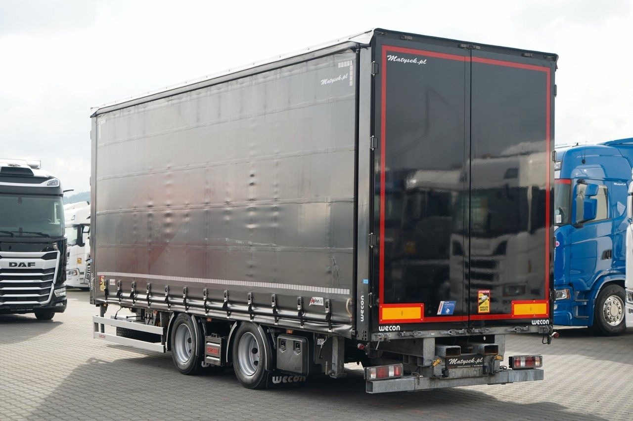 Wecon PRZYCZEPA - 7,7 M / TANDEM / PRZEJAZDOWA / OŚ - Plachtový príves: obrázok 4 Wecon PRZYCZEPA - 7,7 M / TANDEM / PRZEJAZDOWA / OŚ - Plachtový príves: obrázok 4