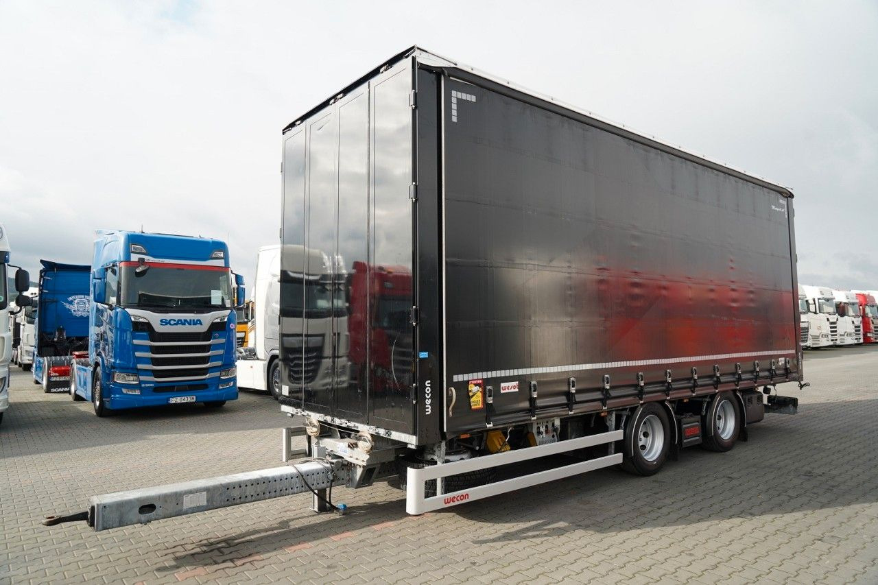 Wecon PRZYCZEPA - 7,7 M / TANDEM / PRZEJAZDOWA / OŚ - Plachtový príves: obrázok 1 Wecon PRZYCZEPA - 7,7 M / TANDEM / PRZEJAZDOWA / OŚ - Plachtový príves: obrázok 1