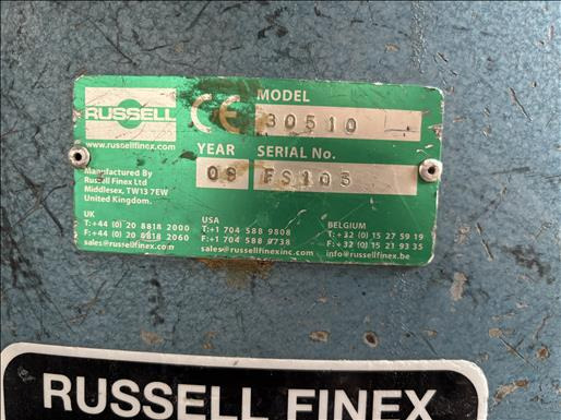 Russell Finex 30510 Separator - Čistička obilia: obrázok 4 Russell Finex 30510 Separator - Čistička obilia: obrázok 4