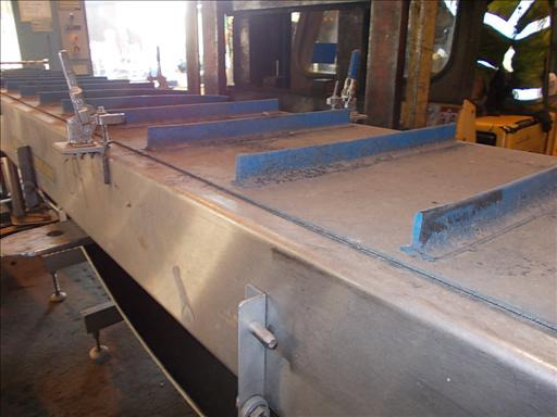 Wright Pugson Stainless framed flighted elevator belt conveyor - Dopravník: obrázok 2 Wright Pugson Stainless framed flighted elevator belt conveyor - Dopravník: obrázok 2
