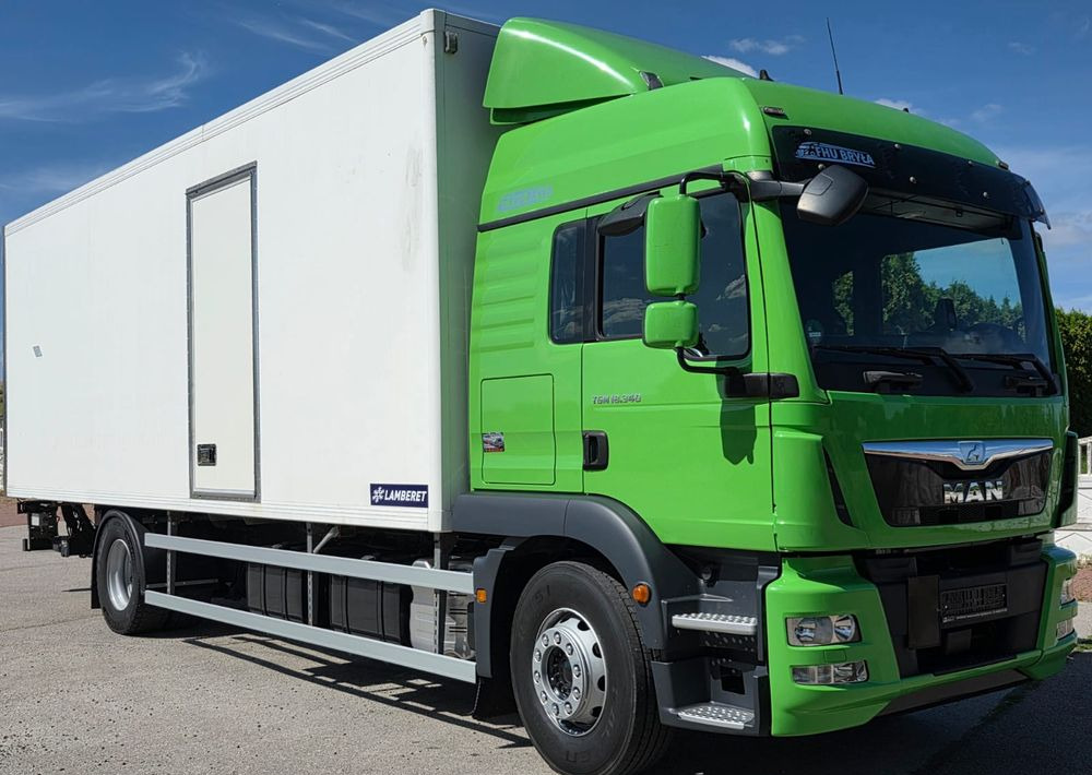 MAN TGM 18.340 / 18.290 / 15.290 / IZOTERMA / WINDA / 19PALET /E6 / SPROWADZONY / AUTOMAT / SYPIALKA / PIERWSZY WŁAŚCICIEL / BOCZNE DRZWI / STAN BARDZO DOBRY - Chladirenské nákladné vozidlo: obrázok 1 MAN TGM 18.340 / 18.290 / 15.290 / IZOTERMA / WINDA / 19PALET /E6 / SPROWADZONY / AUTOMAT / SYPIALKA / PIERWSZY WŁAŚCICIEL / BOCZNE DRZWI / STAN BARDZO DOBRY - Chladirenské nákladné vozidlo: obrázok 1