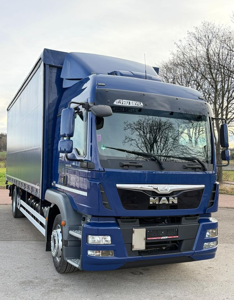 MAN TGM 18.340 / FIRANKA / SPROWADZONY / 9100 ŁADOWNOŚĆ / 18 PALET / E6 / WINDA / - Plachtové nákladné vozidlo: obrázok 3 MAN TGM 18.340 / FIRANKA / SPROWADZONY / 9100 ŁADOWNOŚĆ / 18 PALET / E6 / WINDA / - Plachtové nákladné vozidlo: obrázok 3