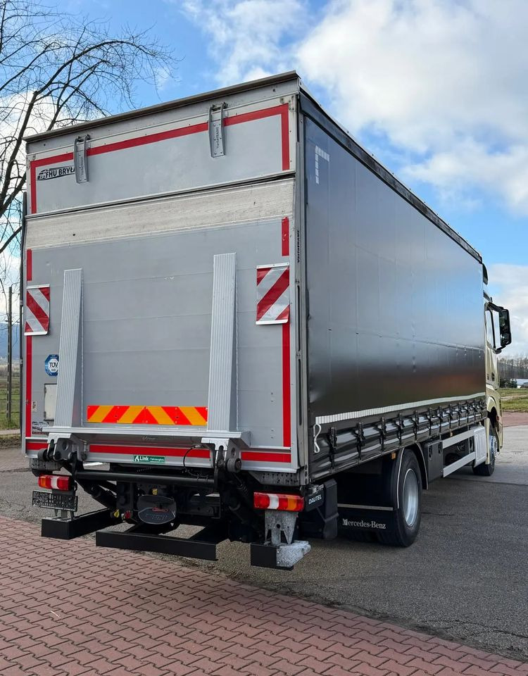 Mercedes-Benz ACTROS 1846 / FIRANKA / WINDA / 18 EUROPALET / AUTOMAT / Z NIEMIEC / 2019 / PRZEBIEG 370 TYŚ KM - Plachtové nákladné vozidlo: obrázok 5 Mercedes-Benz ACTROS 1846 / FIRANKA / WINDA / 18 EUROPALET / AUTOMAT / Z NIEMIEC / 2019 / PRZEBIEG 370 TYŚ KM - Plachtové nákladné vozidlo: obrázok 5