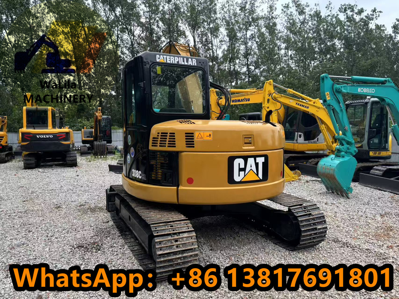 CAT CAT 308CCR - Mini rýpadlo: obrázok 2 CAT CAT 308CCR - Mini rýpadlo: obrázok 2