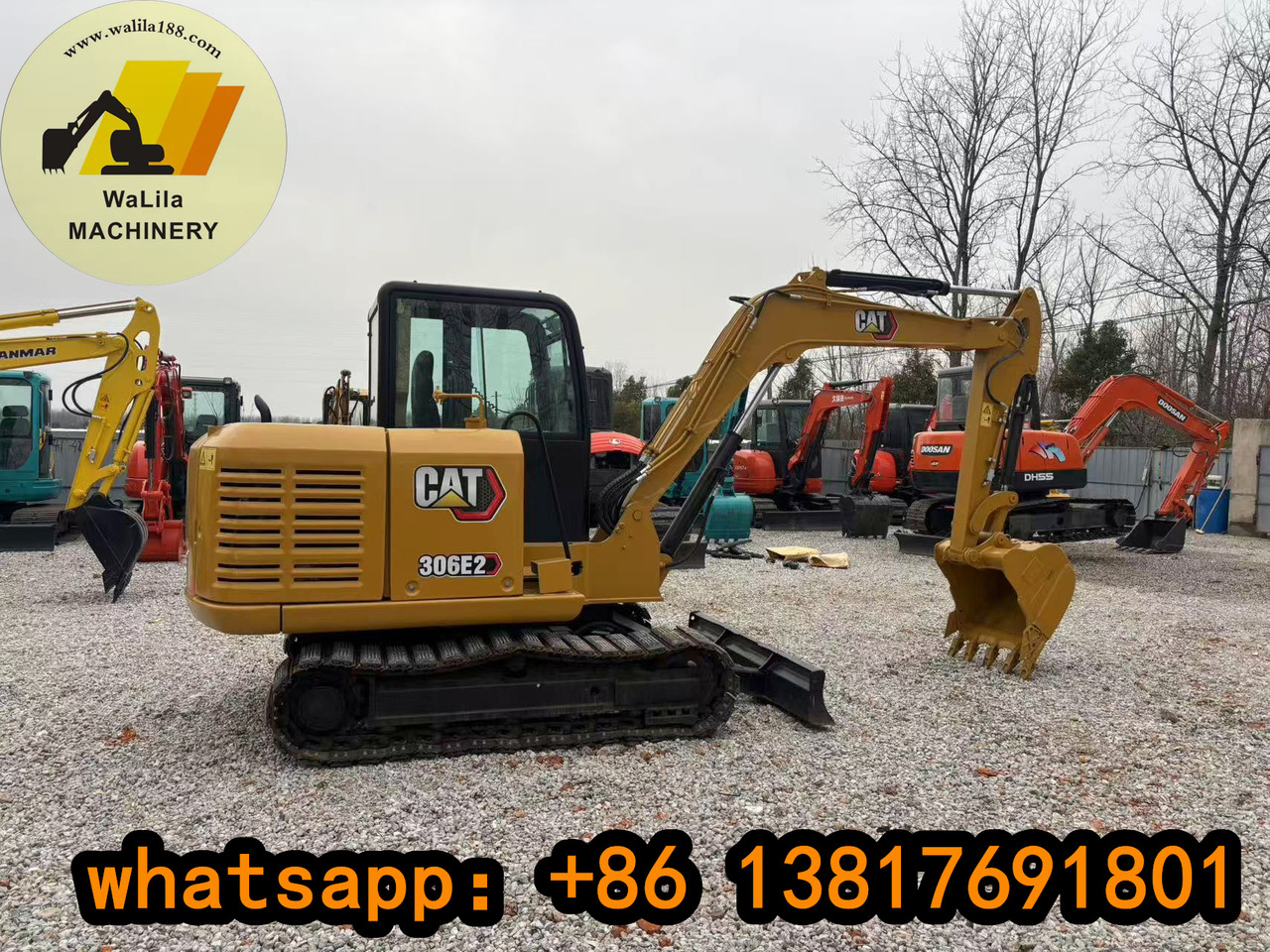 CATERPILLAR CAT306E2 - Mini rýpadlo: obrázok 1 CATERPILLAR CAT306E2 - Mini rýpadlo: obrázok 1