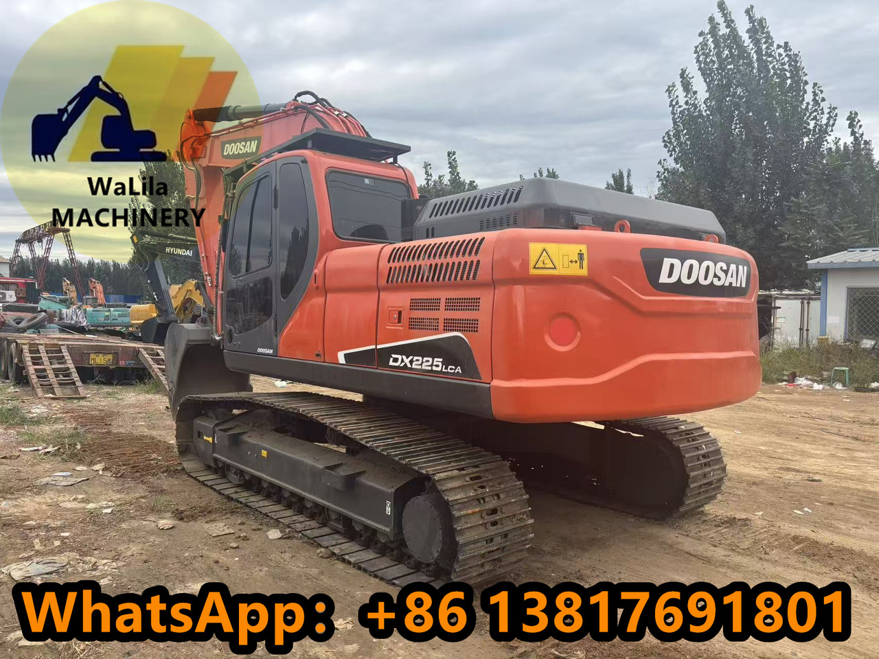DOOSAN DX225 - Pásové rýpadlo: obrázok 4 DOOSAN DX225 - Pásové rýpadlo: obrázok 4