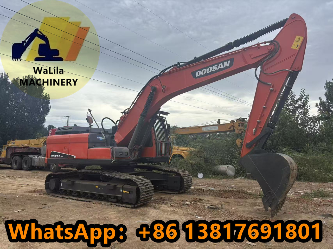 DOOSAN DX225 - Pásové rýpadlo: obrázok 1 DOOSAN DX225 - Pásové rýpadlo: obrázok 1