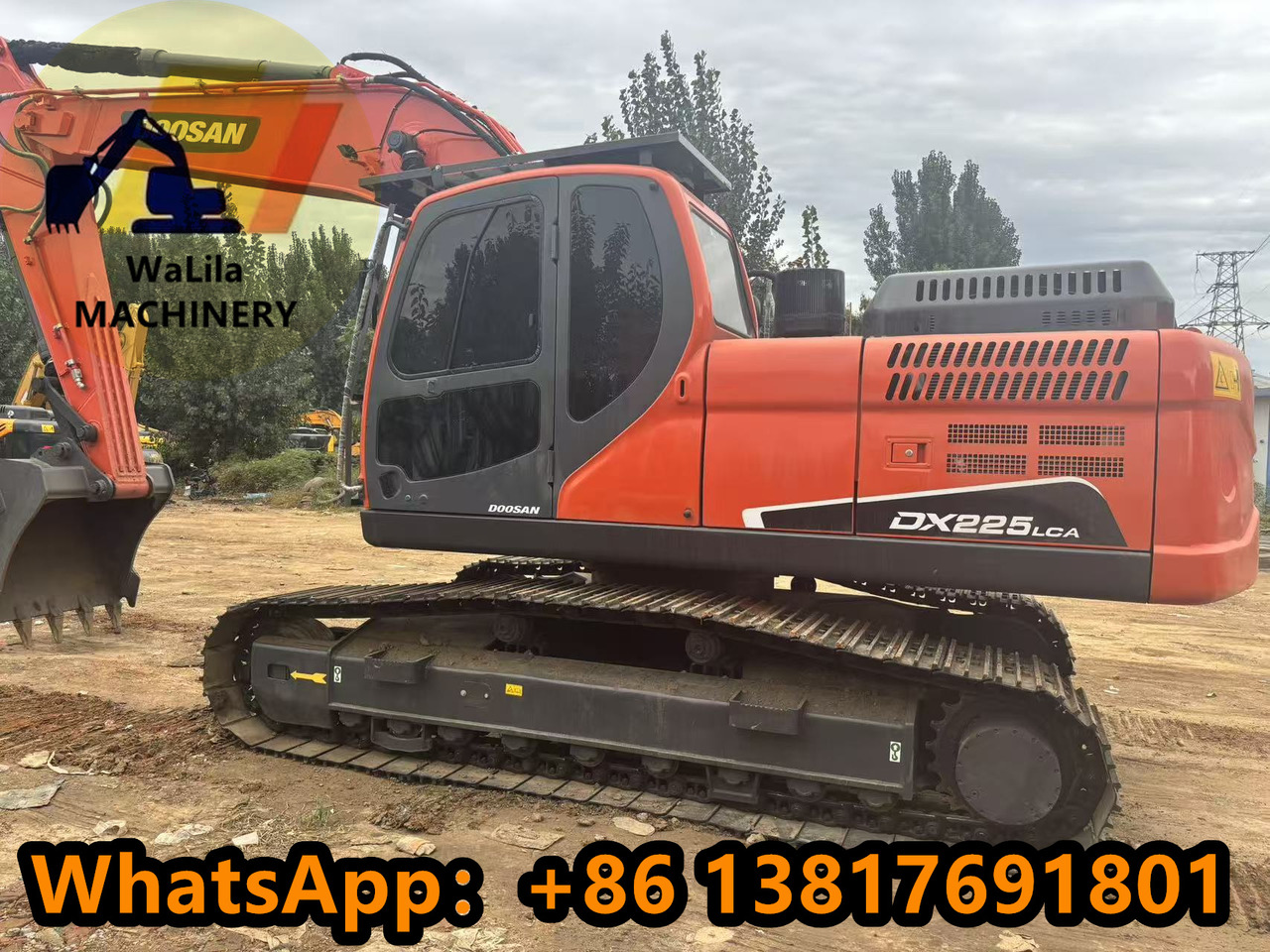 DOOSAN DX225 - Pásové rýpadlo: obrázok 3 DOOSAN DX225 - Pásové rýpadlo: obrázok 3