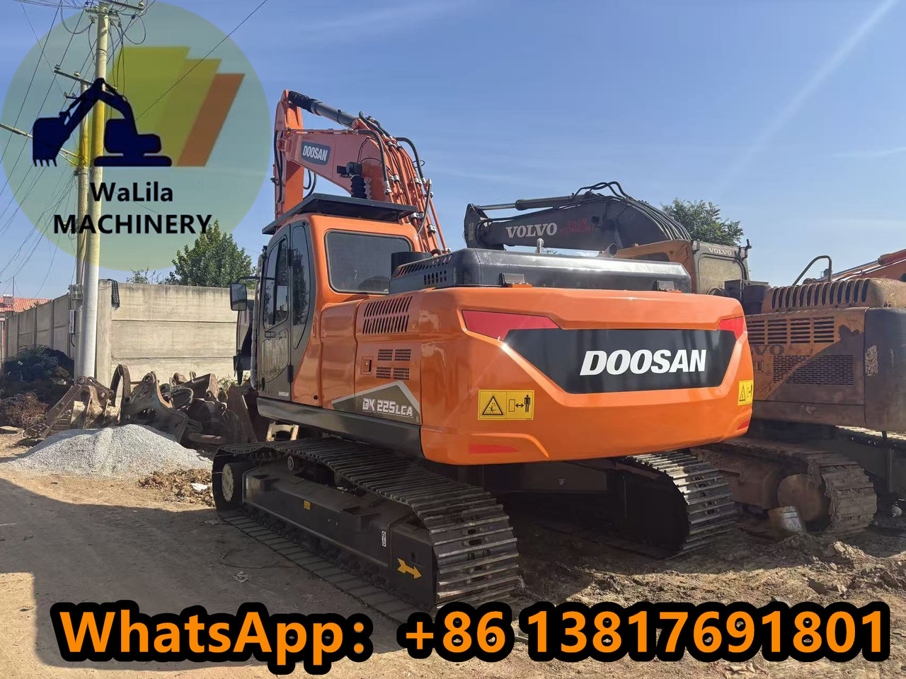 DOOSAN DX225LCA - Pásové rýpadlo: obrázok 3 DOOSAN DX225LCA - Pásové rýpadlo: obrázok 3