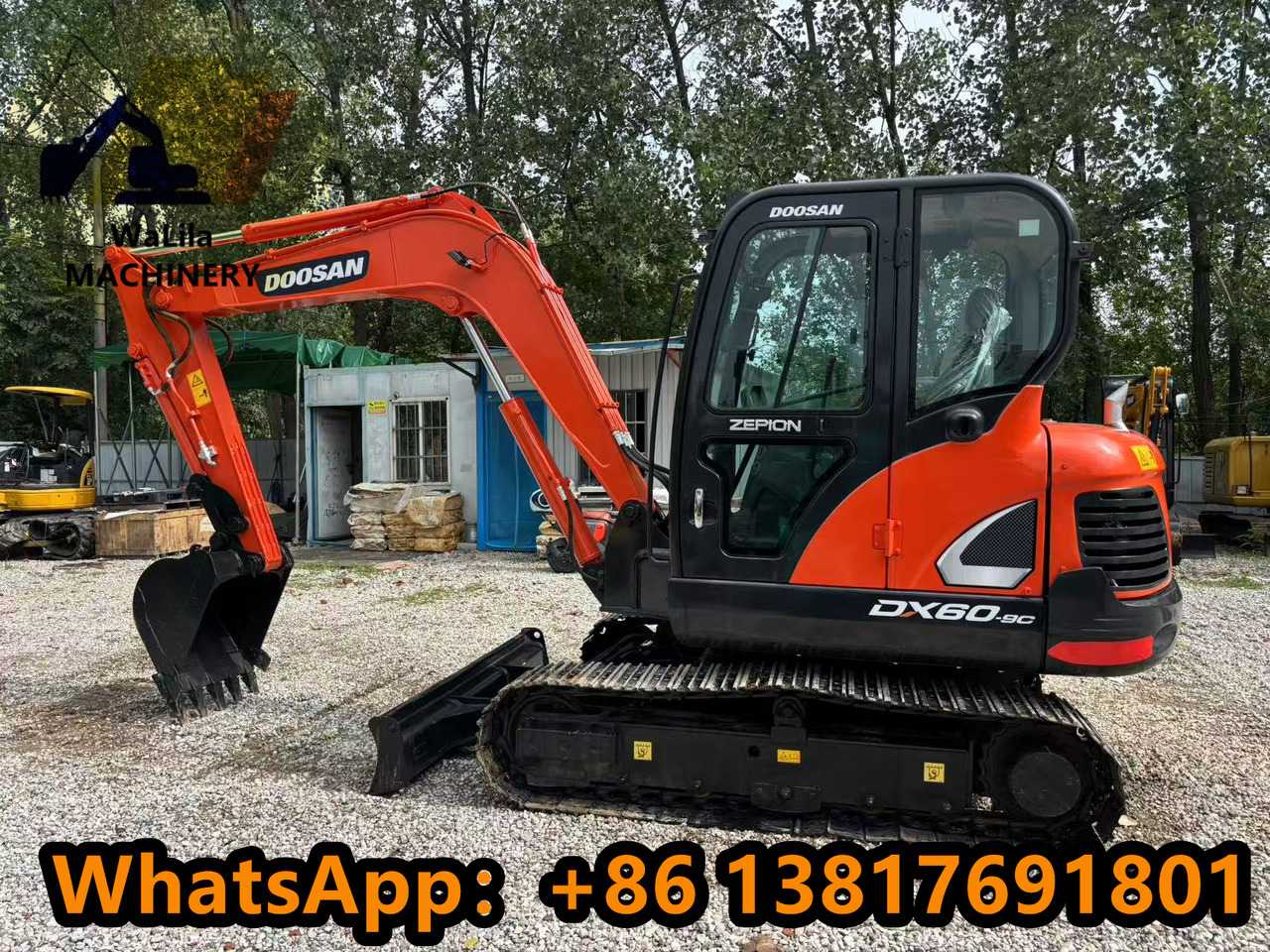 DOOSAN DX60-9 - Mini rýpadlo: obrázok 4 DOOSAN DX60-9 - Mini rýpadlo: obrázok 4