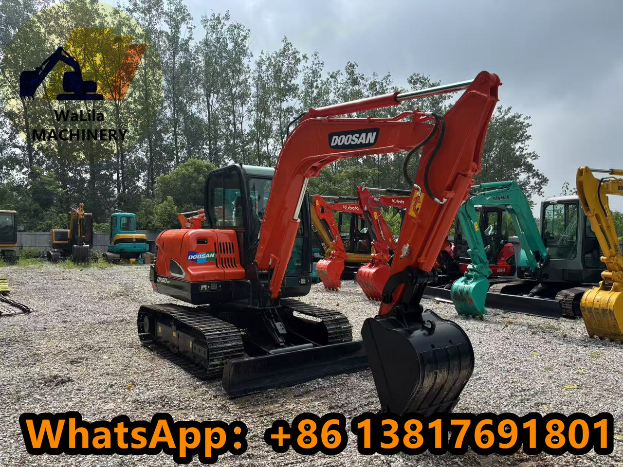 DOOSAN DX60-9 - Mini rýpadlo: obrázok 2 DOOSAN DX60-9 - Mini rýpadlo: obrázok 2
